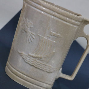 Kitchen - Ship at Sea Sailboat on Ocean Ceramic Pitcher Kitchen - Ship at Sea Sailboat on Ocean Ceramic Pitcher